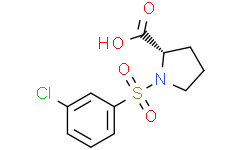 ((3-Chlorophenyl)sulfonyl)proline 1164136-21-3
